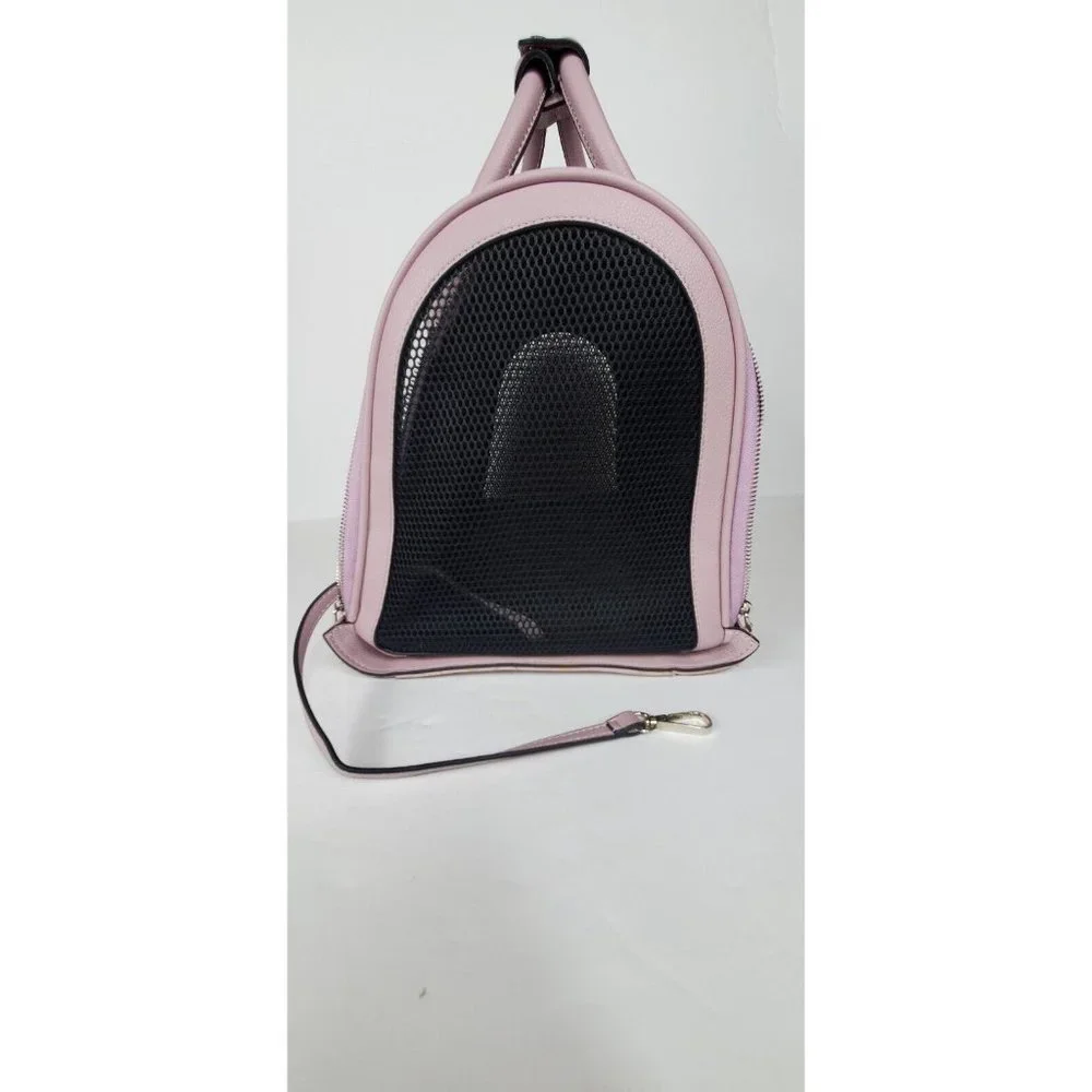 Eco Friendly Leather Pet Carrier Bag